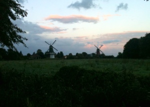Some of the windmills of Ost Friesland, which is near the border with the Netherlands.